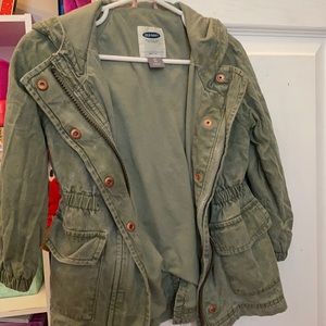 Toddler girl anchor jacket